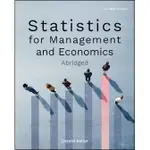 <麗文校園購>STATISTICS FOR MANAGEMENT AND ECONOMICS, ABRIDGED 12/E GERALD KELLER 9786269793143