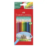 [Faber Castell] Faber-Castell Dot Grip Coloured Pencil (Pack of 12)