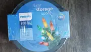 Phillips 200 Mini Lights multi color Indoor/Outdoor Led w/Storage Spool LED NWB