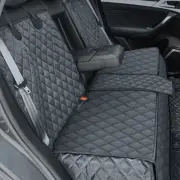 Dog Car Seat Cover for Back Seat Cover,Non Stick Fur Rear Seat Protector for Pet