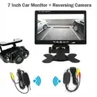 800 * 480P Wireless Night Vision Rear View LCD Monitor 7" Car Reversing Camera