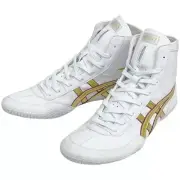 ASICS Wrestling Boxing Shoes EX-EO (Successor to TWR900) White x Gold x Red