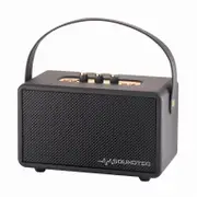 SoundTec Bluetooth Retro Boombox Speaker (Black)