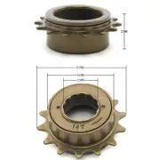 Premium Bike Freewheel 14T Single Speed 34mm Flywheel Sprocket Parts For Cog BMX