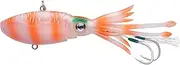 Nomad Design Squidtrex Fishing Lure with Patent Pending Technology Vibration Design - TPE Soft Plastic, BKK Assist Hooks, Squid Lure