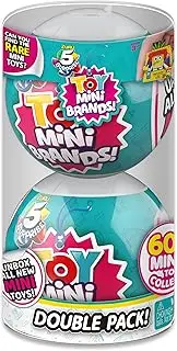 5 Surprise Toy Mini Brands Series 1 by ZURU (2 Pack) Toys Mystery Capsule Real Miniature Brands Collectibles Amazon Exclusive (Series 1)