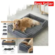 Waterproof Orthopedic Dog Bed for Extra Large Dogs - Stylish and Cozy Design