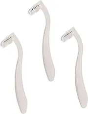 Healeved Compact Hair Razor Set 3pcs Body Shaver Women's Underarm Trimmer Hair Trimmer for Girls Body
