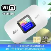 4G Lte Router Wireless Wifi 150mbps Portable Modem Hotspot Pocket 3000mah Repeat