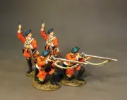 John Jenkins Designs Soldiers BRLX-04N Battle Bushy Run Light Infantry Company