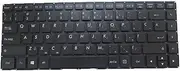 Laptop Keyboard for GETAC S410 G3 S410G3 Canadian French CF CA-RO Without Backlit Black No Frame New
