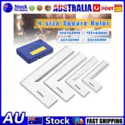Machinist Engineer Square 90o Right Angle Ground Metal Precision 1pc Ruler Tool