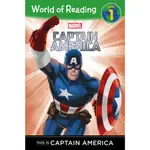 WORLD OF READING LEVEL 1: THIS IS CAPTAIN AMERICA/DISNEY BOOK GROUP【三民網路書店】