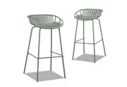 BYRD Set of 2 Bar Stools