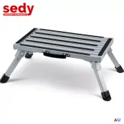 Portable Folding Aluminium Step Caravan Accessories Ladder Stool Trailer