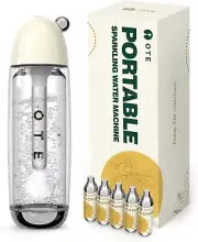 OTE Portable Sparkling Water Maker Soda Maker Machine with 20PCS Cylinders