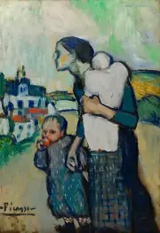 Pablo Picasso : The Mother : 1901 : Archival Art Print