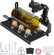 Glass Bottle Cutter Kit, FIXM DIY Glass Cutter for Bottles with Adjustable Width, DIY Any Art-Ware with a Complete Set of Accessories