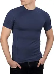 [281Z] Mens Military Moisture Wicking T-Shirt - Tactical Training Army Professional - Polartec Delta (Olive Drab)