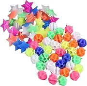 WESIEVYA 72pcs Bicycle Beads Decorations Easy to Install Clips for Bike Wheels Durable Trim for Customizing Your Bicycle Fun Practical Accessories