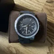 Michael Kors MK8426 My-8426 Men's DYLAN Chronograph Gray Silicone WATCH