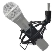 Microphone Shock Mount Mic Holder For Samson Q2U Shure SM58 ATR2100-USB Behri...