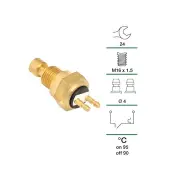 Tridon Thermo Fan Switch for Mitsubishi Lancer CA4A CB5W CC CE GTO Magna Nimbus