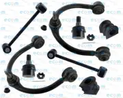 For Jeep Commander 06-10 Upper Arms Rack Ends Sway Bar Link Stabilizer Bushings (for: Jeep)