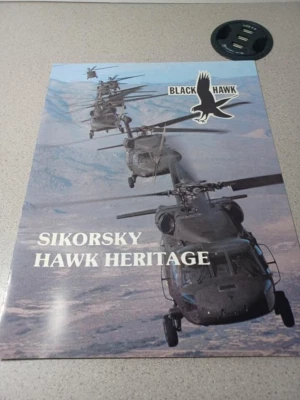 1989 Black Hawk Sikorsky Hawk Heritage Pamphlet/Brochure Detailed Time Line 2/PK