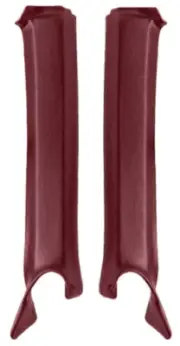 OER Red Urethane Pillar Post Molding Set For 1969 Firebird Convertibles