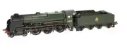 R3732 Hornby OO Lord Nelson 30852 'Sir Walter Raleigh' Glossy Weathered Coal
