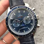 OMEGA歐米茄海馬系類 男士腕錶 機械錶霸氣 時尚百搭 歐米茄手錶 瑞士機械錶 真皮帶錶