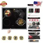 Versatile Silicone Cooktop Protector for Induction Stoves - Large 21.2x35.4 Inch