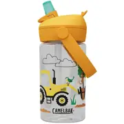 CamelBak Kids Thrive Flip Straw 400mL Drink Bottle - Tractors and Trees