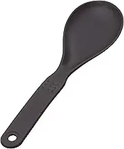 Crestware Nylon Rice Spoon, 10", Black