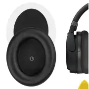 Geekria Protein Leather Ear Pads for HyperX Cloud Orbit S Headphones (Black)