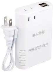 Miyoshi Transformer Voltage Step Down 110-250V To 100V 20-80W Mbt-Wdm F/S wTrack