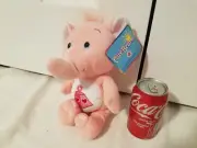 Nanco 2003 Plush Care Bears Cousins Lotsa Heart Elephant