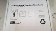Genuine Zebra Z-Band Comfort WristBand 10016736K For HC100 Brand New See Pic