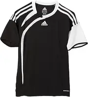 [adidas] Big Boys' Tiro Jersey,Black,X-Large