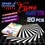 20pcs Black & White Heat Transfer Vinyl 12"x10" Sheets T-Shirt HTV Bundle Pack