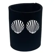 Shell Bra B Bs - Funny Novelty Stubby Holder