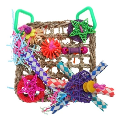 Bird Chew Toys for Parakeets Plastic Chew Toy Cage Accessories