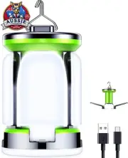 Rechargeable Camping Lantern, Super Bright LED with 7 Light Modes, Waterproof