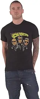 [Rock Off officially licensed products] Puscifer Band Logo Characters T Shirt