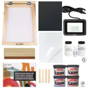Speedball Advanced All-in-One Silk Screen Printing Kit, (19-Piece) Includes I...