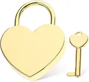 STOBOK Heart Lock Heart Shaped Lock and Key Luggage Locks Heart Shaped Padlock candados para maletas Love Padlock Heart Padlock Locks with Keys Small Zinc Alloy Lover Lock Lovers Romantic