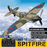 RC Airplane 2.4G 4-CH 6-Axis Spitfire WarBird Gyro Foam Wingspan Aerobatic RTF
