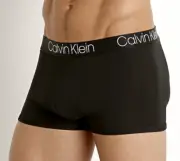 CALVIN KLEIN Ultra Soft Modal Low Rise Black Trunk Underwear NEW Mens Sz S L