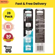 28pk Reach Access Flosser Refill Pack Wax Coated Refills Disposable Heads